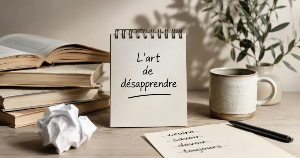 L'art de désapprendre