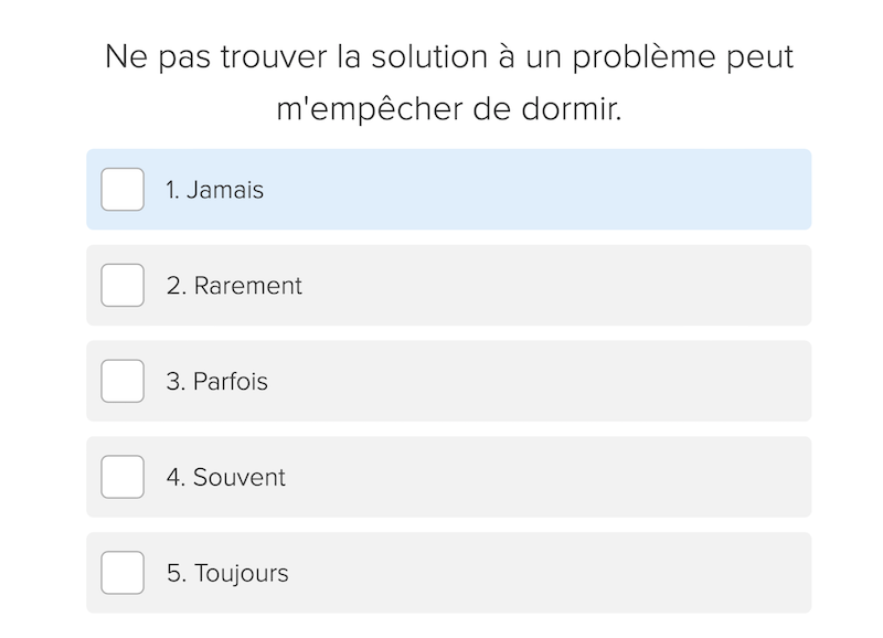Test de curiosité benjamin chaminade