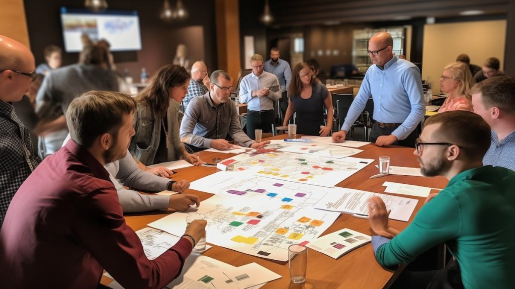la collaboration pour répondre à l'incertitude