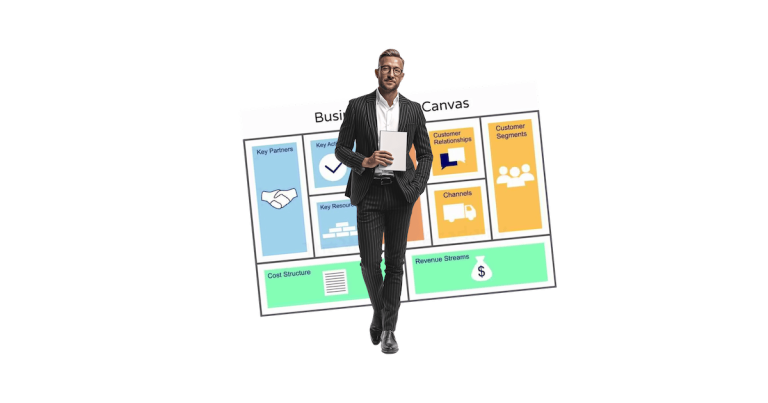 un conférencier en business model