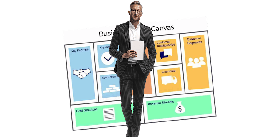 un conférencier en business model