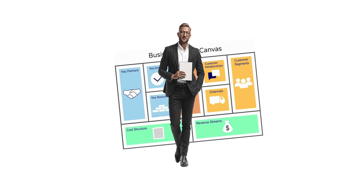 un conférencier en business model
