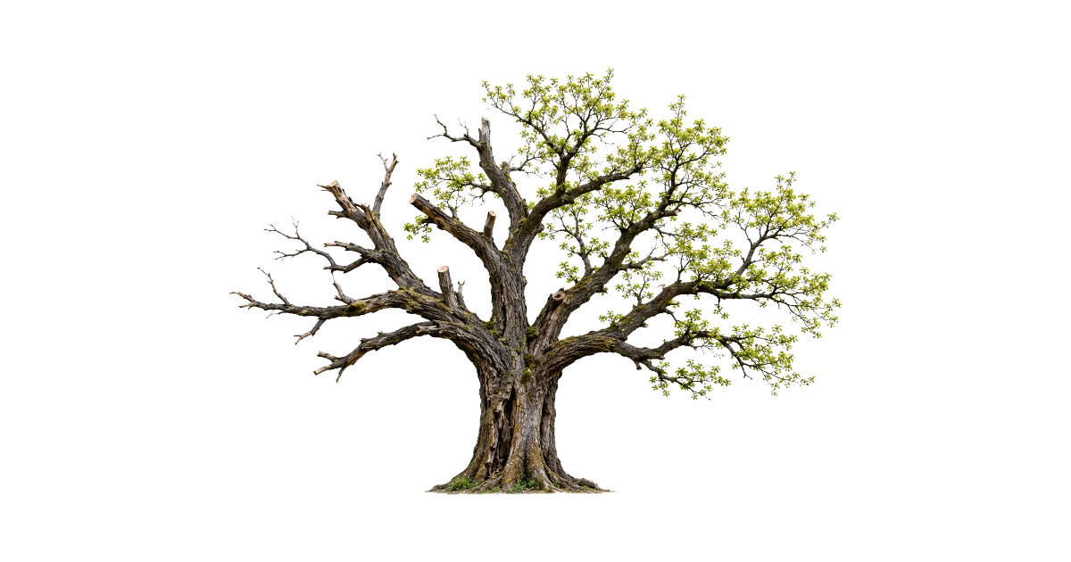arbre stylisé aux branches multiples symbolisant la réserve d'options d'une carrière