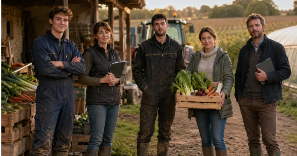 exemple de management de l'intersocialisation avec les NIMA en agriculture ou non issus du milieu agricole