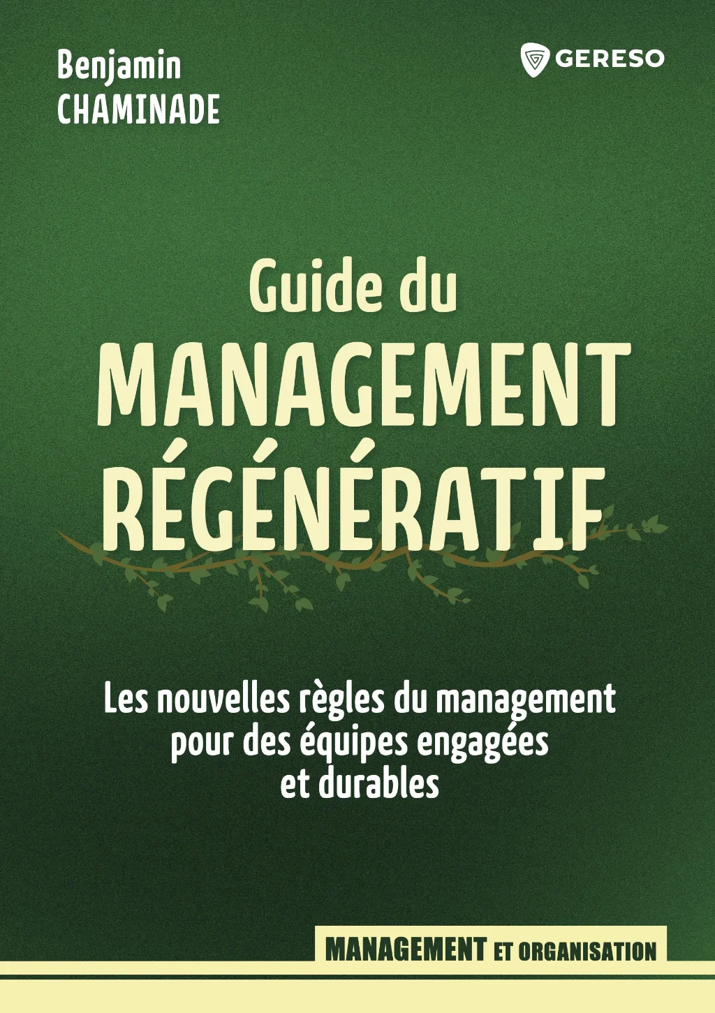 Couverture du Guide du management régénératif de Benjamin Chaminade