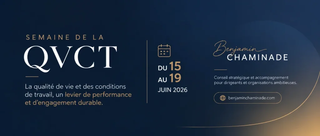 Semaine de la QVCT 2026 Manager, tout un travail