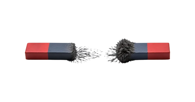 aimant pour symboliser la relation client et le déplacement de valeur