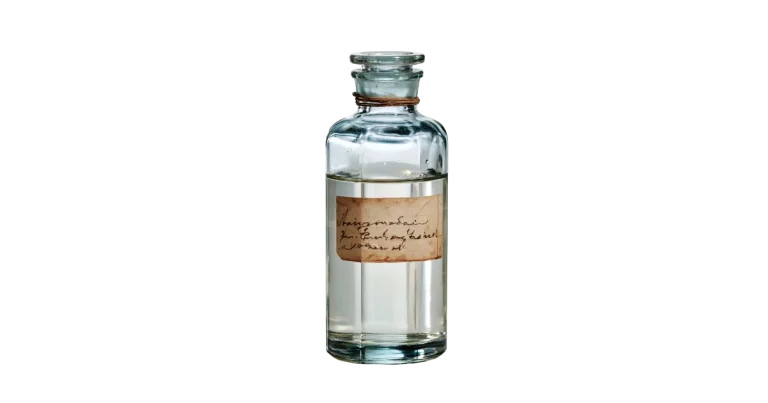 bocal de conservation vide et étiqueté sur fond blanc, image d'une formule managériale sans contenu