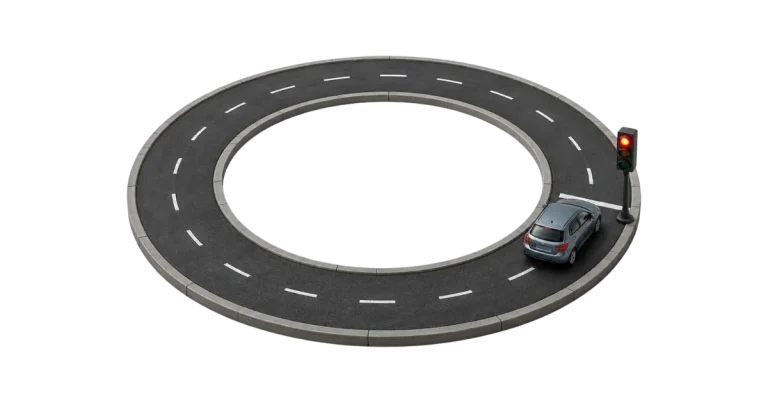circuit de voiture en cercle test and learn