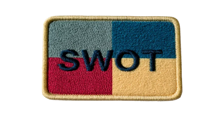 matrice swot patch tissus