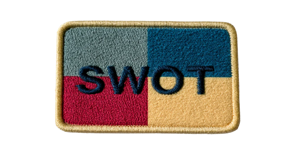 matrice swot patch tissus