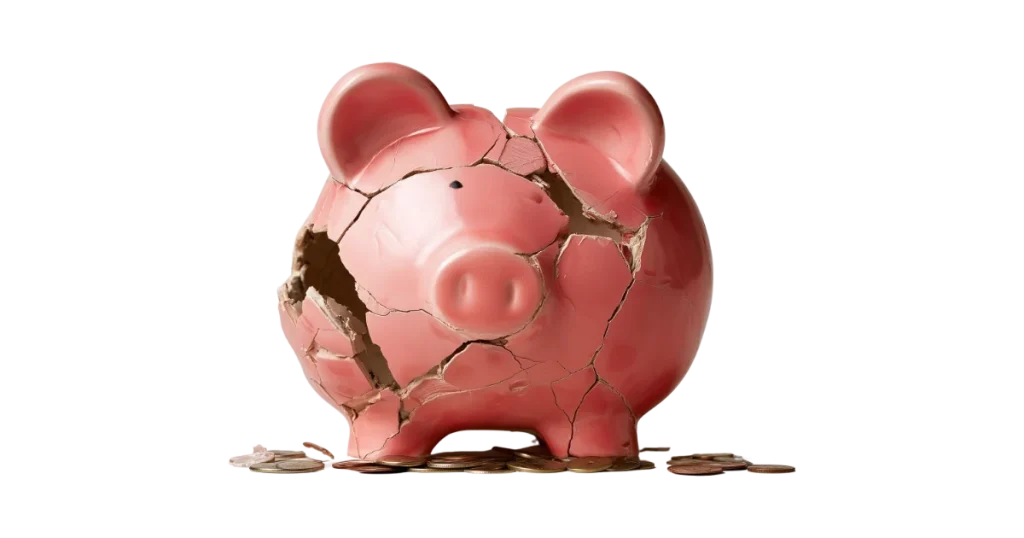 tirelire cassée quand un manager prend les économies de son équipe 