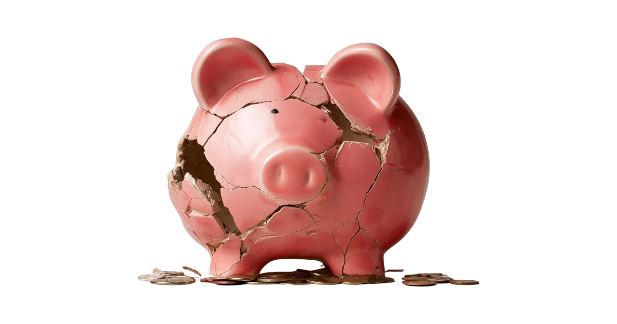 tirelire cassée quand un manager prend les économies de son équipe